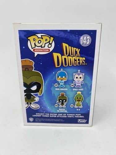 Funko Pop Animation Duck Dodgers Marvin The Martian #143 Vinyl Figure — photo 5