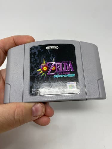 The Legend of Zelda Majora's Mask Nintendo 64 N64 Japan Import Cartridge Only — photo 4