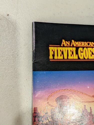 An American Tail: Fievel Goes West (SNES) - MANUAL ONLY! Super Nintendo Book — photo 3