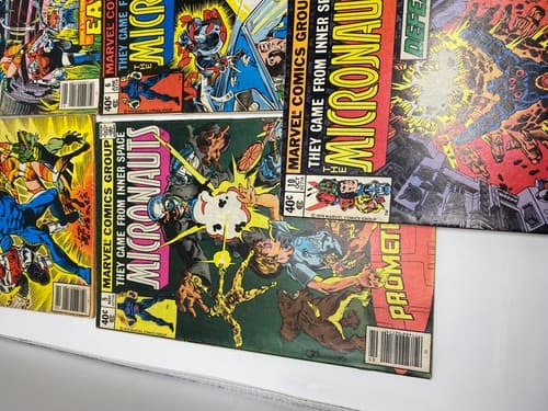 The Micronauts Bronze Age Marvel Comics Comic Book Set 1-8 10,11 — photo 6
