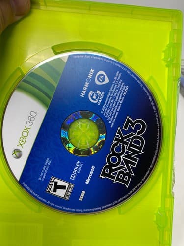 Rock Band 1 and 2 (Microsoft Xbox 360, 2007) Bundle Lot of 2 Tested Working — photo 9