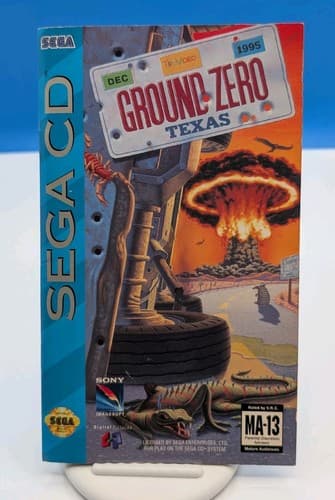Ground Zero Texas SEGA CD Game — photo 4