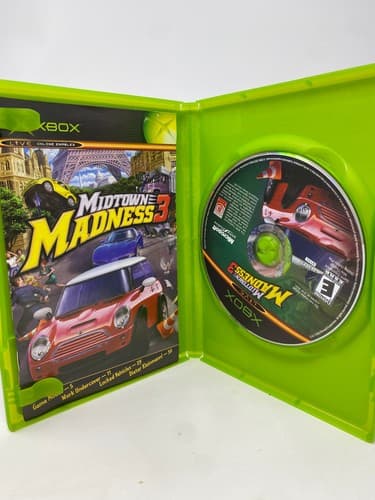 Midtown Madness 3 Microsoft Xbox Original 2003 Racing Game CIB Complete — photo 7