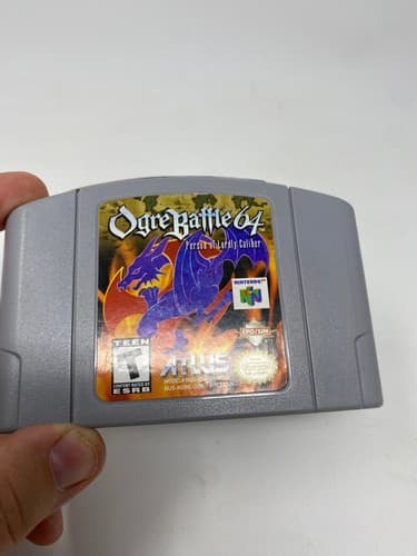 Ogre Battle 64: Person of Lordly Caliber (Nintendo 64 N64) Cart Only Authentic — photo 4