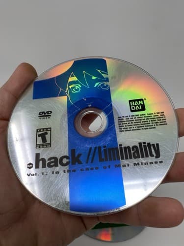 .Hack Vol 1 & 2 PS2 Liminality DVD Bonus Disc Set, Dot Hack Discs Only — photo 4
