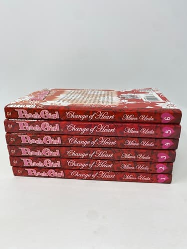 Peach Girl Change Of Heart Set Of Volumes 1-6 English Miwa Ueda Htf Oop