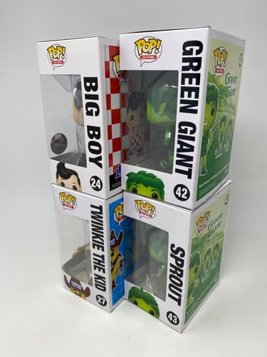 Funko Pop! Ad Icons Lot of 4 - Twinkie the Kid (Retro) #27 Green Giant #42 — photo 7