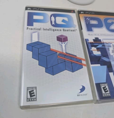 PQ: Practical Intelligence Quotient 1 & 2 Sony PSP Complete with Manual (CIB) — photo 2