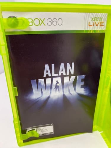 Microsoft Alan Wake Xbox 360 Action Adventure Psychological Thriller Employee — photo 8