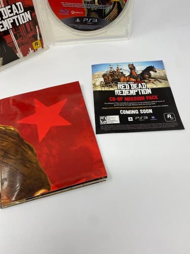 Red Dead Redemption PS3 Video Game Multiplayer Western Open World CIB — photo 6