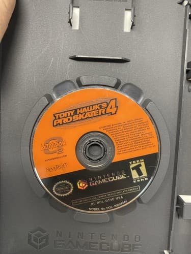 Tony Hawk's Pro Skater 4 (Nintendo GameCube, 2002) No Manual Black Label — photo 8