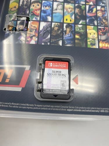 Super Smash Bros Ultimate Nintendo Switch Game Cartridge & Case USA — photo 9
