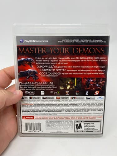 The Darkness II Limited Edition PlayStation 3 PS3 (2011) Tested Complete CIB — photo 5