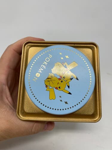Pokemon Center 20th Anniversary Pikachu Figure Tin Collectible Storage Canister — photo 5