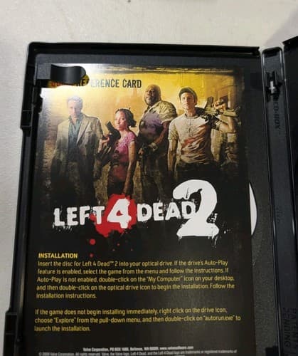 Left 4 Dead 2 (PC, 2009) With Case L4D2, Tested — photo 3