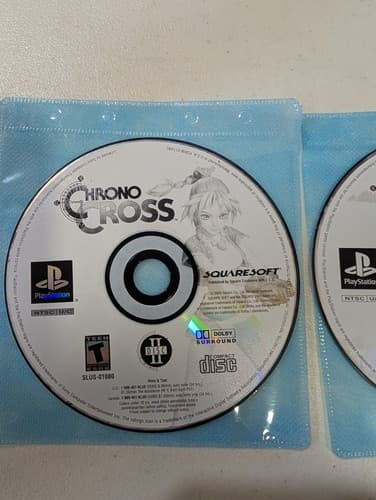 Chrono Cross Sony PlayStation 1 PS1 - Discs Only Disc 1 + 2 Working Tested — photo 3
