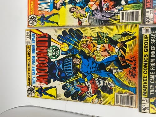 The Micronauts Bronze Age Marvel Comics Comic Book Set 1-8 10,11 — photo 2
