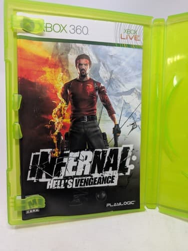 Infernal Case And Manual Only Xbox 360 - No Game — photo 4