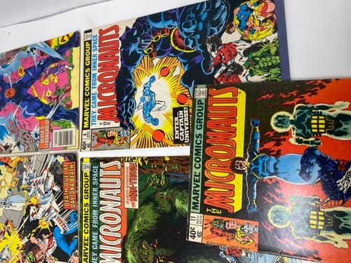The Micronauts Bronze Age Marvel Comics Comic Book Set 1-8 10,11 — photo 9