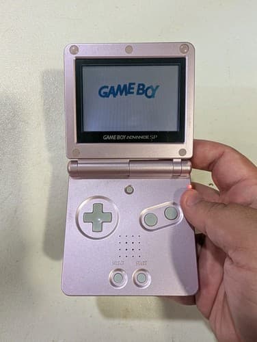 Nintendo Game Boy Advance SP Pink Console AGS-001 - JP Vers - US Seller - Tested — photo 8
