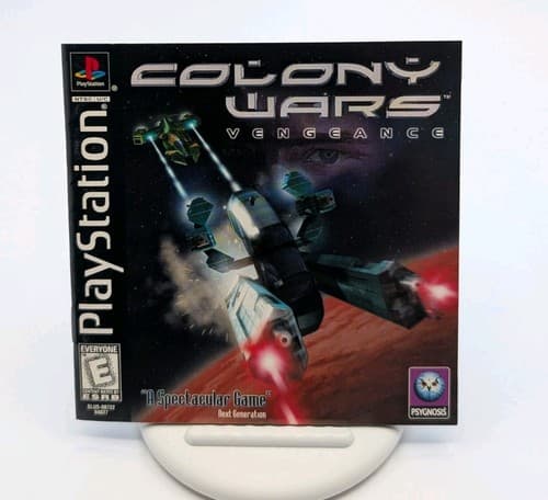 Colony Wars III Red Sun & Vengeance Lot Of 2 PS1 Games Complete Tested — photo 5