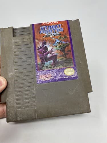 Street Fighter 2010 The Final Fight Nintendo NES 1990 Game Cartridge Only As Is — photo 5