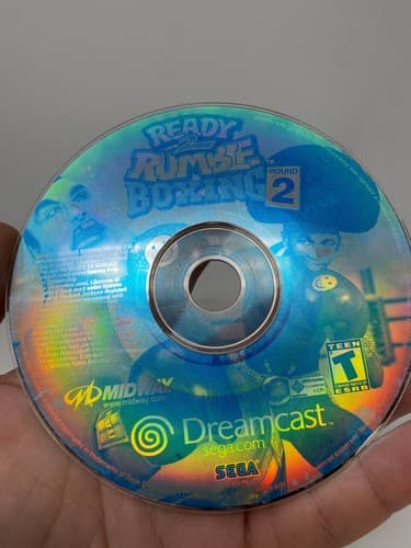 Sega Dreamcast Ready To Rumble Boxing Round 2 Disc Only Cleaned & Tested — photo 2
