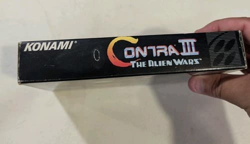 Contra 3 : Alien Wars (Super Nintendo, SNES, Konami) Cib Complete - Tested Look — photo 5