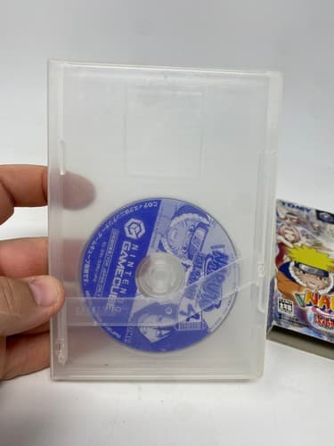 TOMY Naruto 4 Nintendo GameCube Fighting Anime NTSC-J No Manual Included 2005 — photo 7