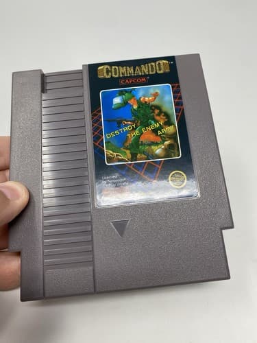 Commando Nintendo entertainment System NES Authentic Cartridge Only — photo 5