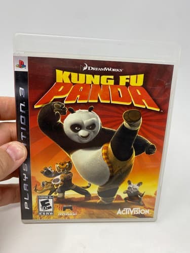 Kung Fu Panda (Sony PlayStation 3, 2008) Game & Case Tested Working PS3