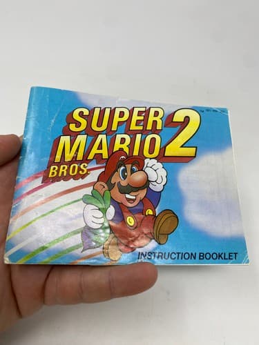 Nintendo Super Mario Bros. 2 Original Instruction Manual Booklet English NES — photo 3
