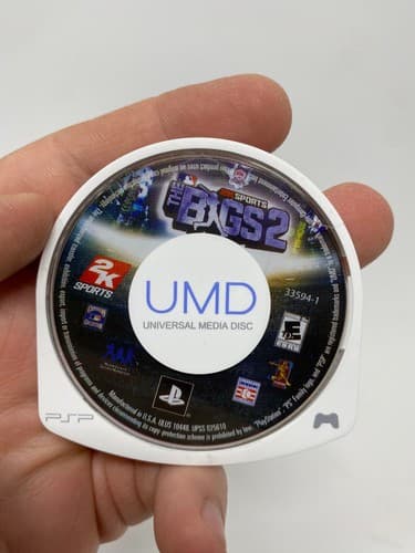 The Bigs 2 PSP UMD Cartridge Only Tested Authentic