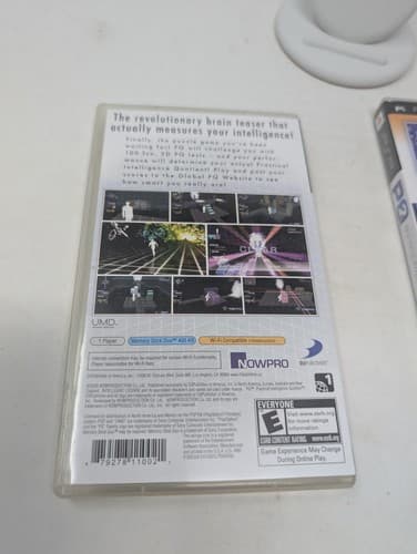 PQ: Practical Intelligence Quotient 1 & 2 Sony PSP Complete with Manual (CIB) — photo 3