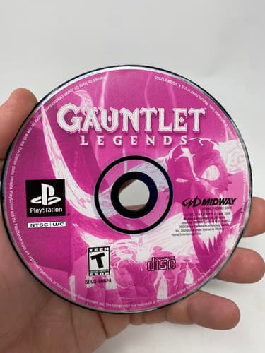 Gauntlet Legends Sony PlayStation 1 PS1 2000 Video Game DISC ONLY Action RPG
