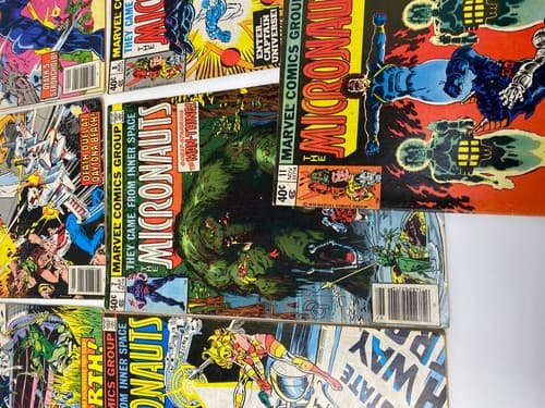The Micronauts Bronze Age Marvel Comics Comic Book Set 1-8 10,11 — photo 8