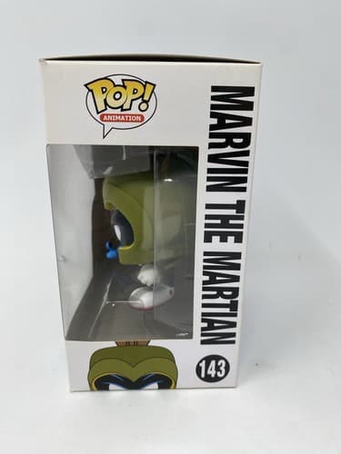 Funko Pop Animation Duck Dodgers Marvin The Martian #143 Vinyl Figure — photo 3