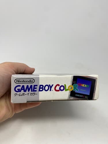Nintendo Gameboy Color Clear w/Box No Manual Or papers NTSC-J Region Free — photo 8