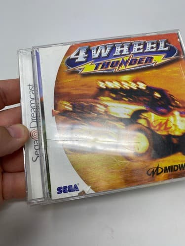 4 Wheel Thunder (Sega Dreamcast, 2000) CIB Complete Authentic Tested — photo 2