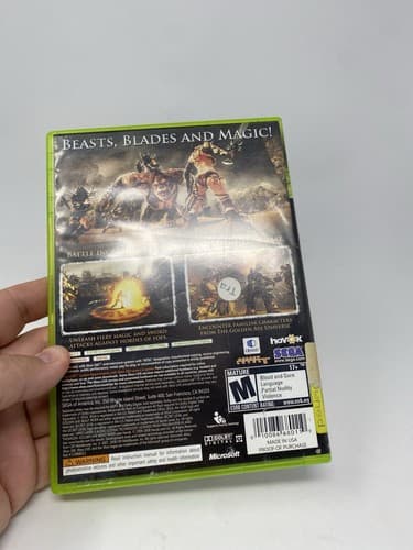 Golden Axe Beast Rider - Microsoft Xbox 360 Tested Authentic Complete — photo 7