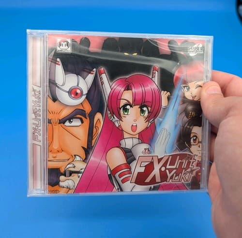 FX Unit Yuki: The Henshin Engine PC Engine Super CDROM2 Brand New