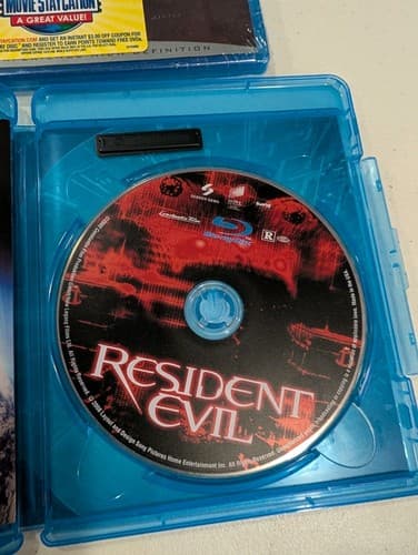 Lot Of 3 Resident Evil Blu Ray Movies, 2 New - Extinction, Apocalypse — photo 3