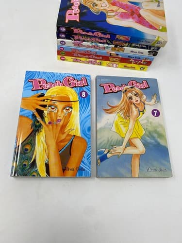 Peach Girl Manga Complete Set Volumes 1-8 Tokyopop English Htf Oop Miwa Ueda — photo 7