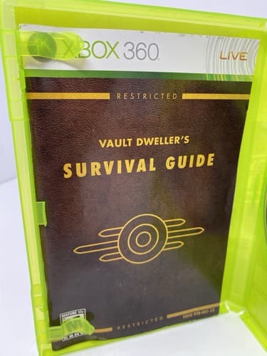 NICE! CIB Xbox 360 Fallout 3 Video Game Complete w/ Manual — photo 8