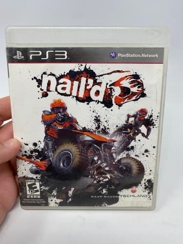 Nail'd Sony PlayStation 3 PS3 Racing ATV Dirt Bike Motorcycle Complete Manual