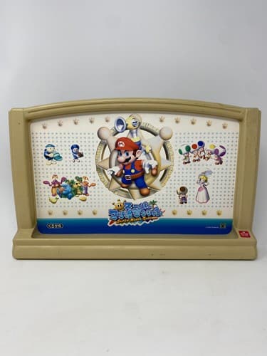 Super Mario Sunshine Kurogane Desk Panel Frame w 4 Inserts Nintendo Sanrio Japan