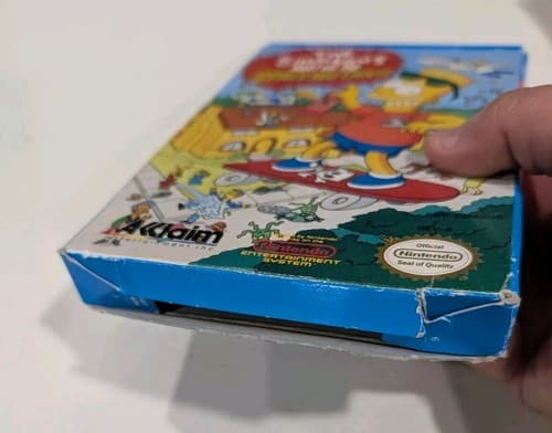 NES The Simpsons Bart Vs Space Mutants Boxed No Manual Nintendo Original 1991 — photo 7