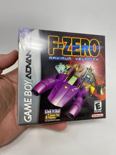 F-Zero: Maximum Velocity GBA Nintendo Game Boy Advance 2001 New - Factory Sealed — photo 2