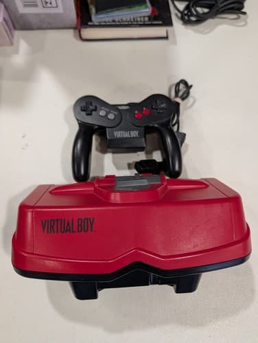 Nintendo Virtual Boy Console Head And Controller Only -UNTESTED FOR PARTS REPAIR