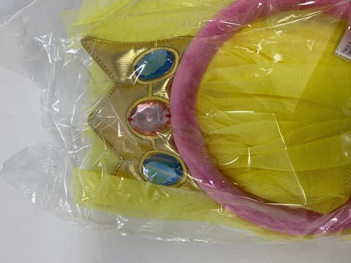 Super Nintendo World Princess Peach Crown Headband Universal Studios Cosplay — photo 2